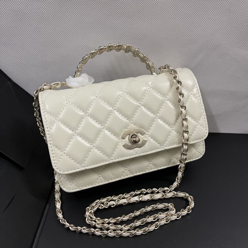 Ch**el top handle bags